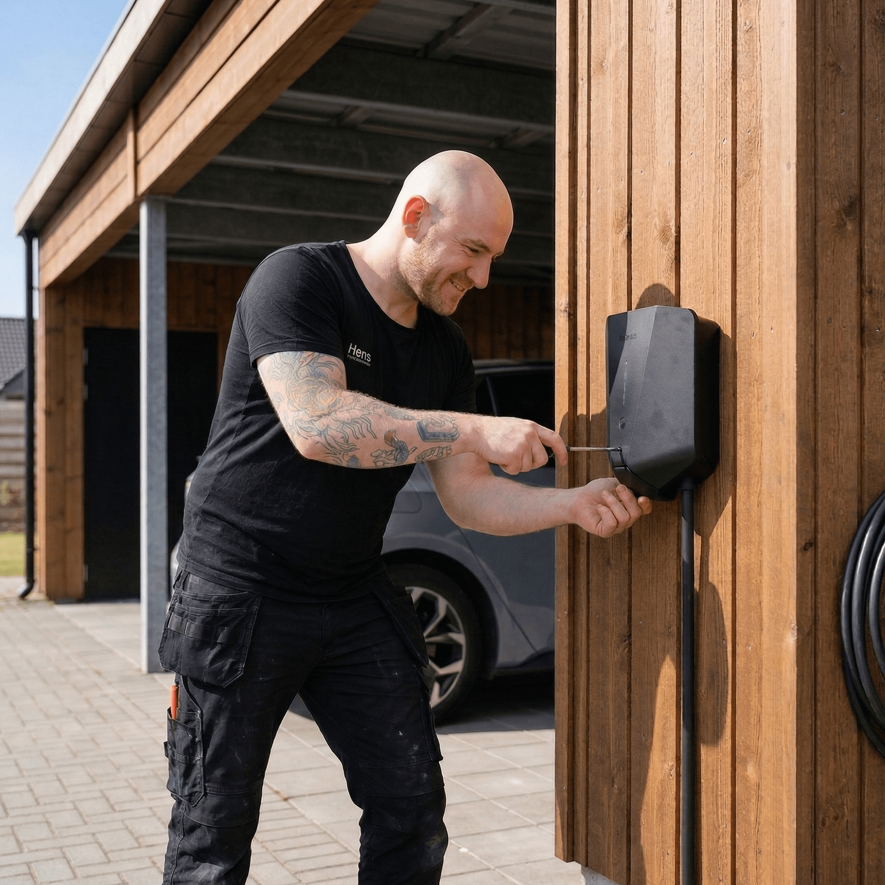 Hans Elektrotechnik Wallbox Installation